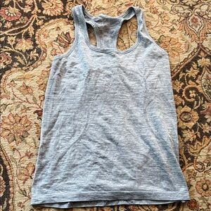 lululemon athletica Light Gray Heather Racerback Tank